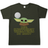 Der Knuffigkeit widerstehen du musst - Baby Yoda Grogu - Herren Shirt Urban Khaki