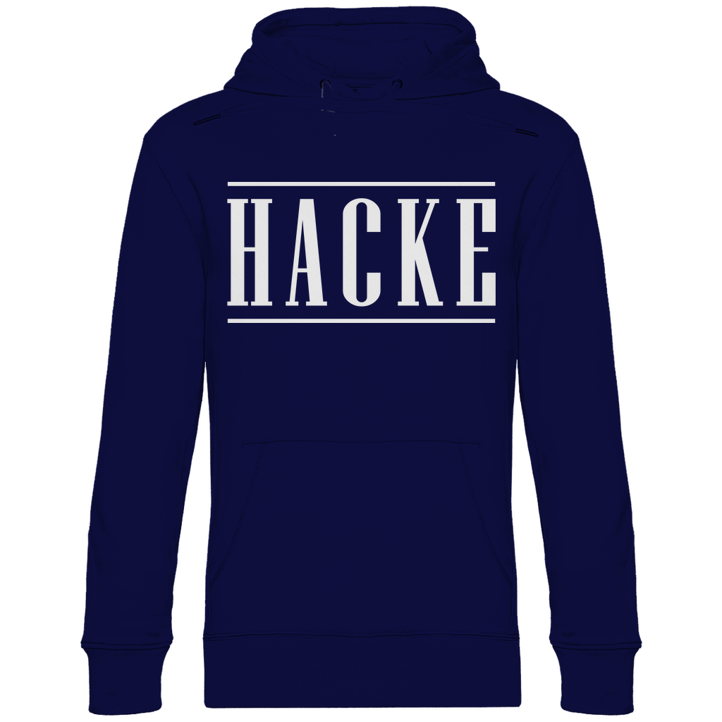 HACKE - Unisex Hoodie Navy Blue
