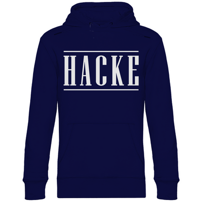 HACKE - Unisex Hoodie Navy Blue