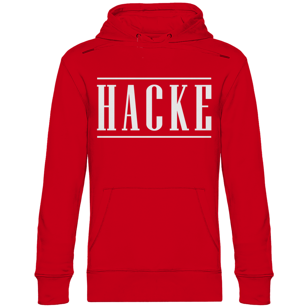 HACKE - Unisex Hoodie Red