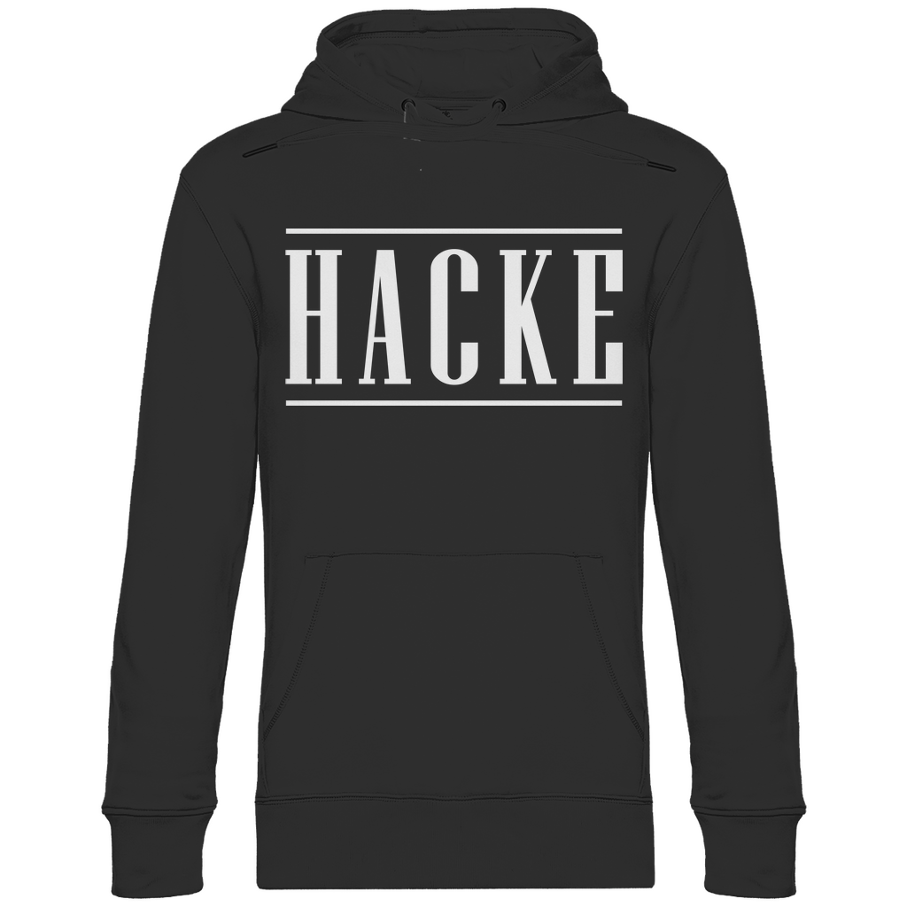 HACKE - Unisex Hoodie Black