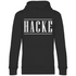 HACKE - Unisex Hoodie Black
