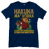 Hakuna Ma Vodka Timon und Pumbaa - Damenshirt Navy