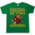 Hakuna Ma Vodka Timon und Pumbaa - Herren Shirt Kelly Green