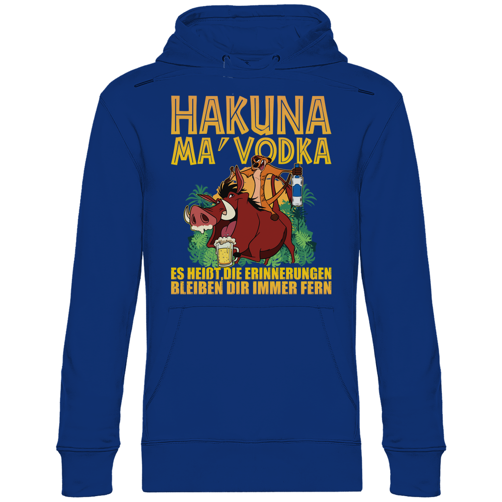 Hakuna Ma Vodka Timon und Pumbaa - Unisex Hoodie Royal