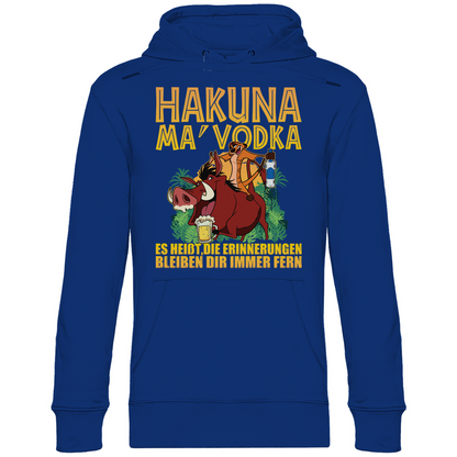 Hakuna Ma Vodka Timon und Pumbaa - Unisex Hoodie Royal