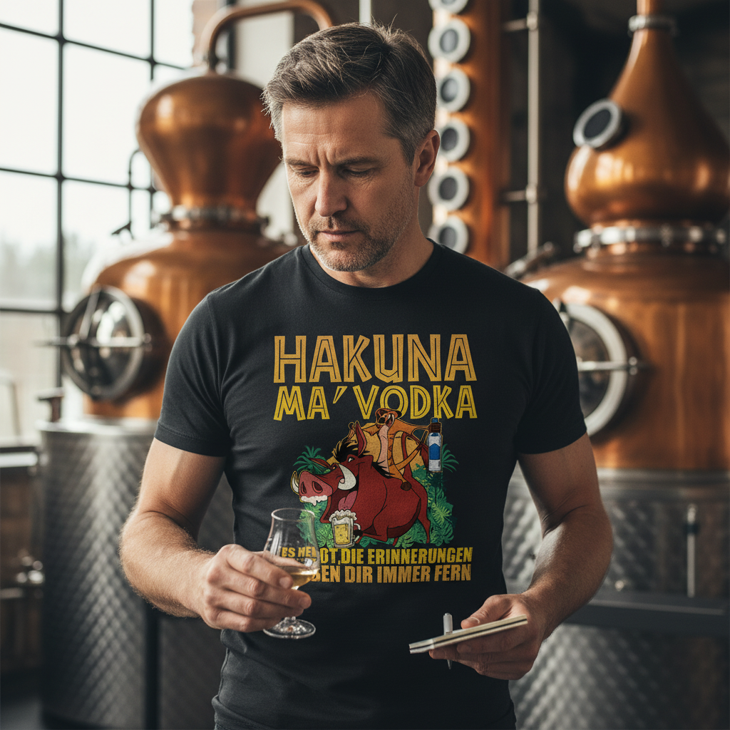 Hakuna Ma Vodka Timon und Pumbaa - Herren Shirt