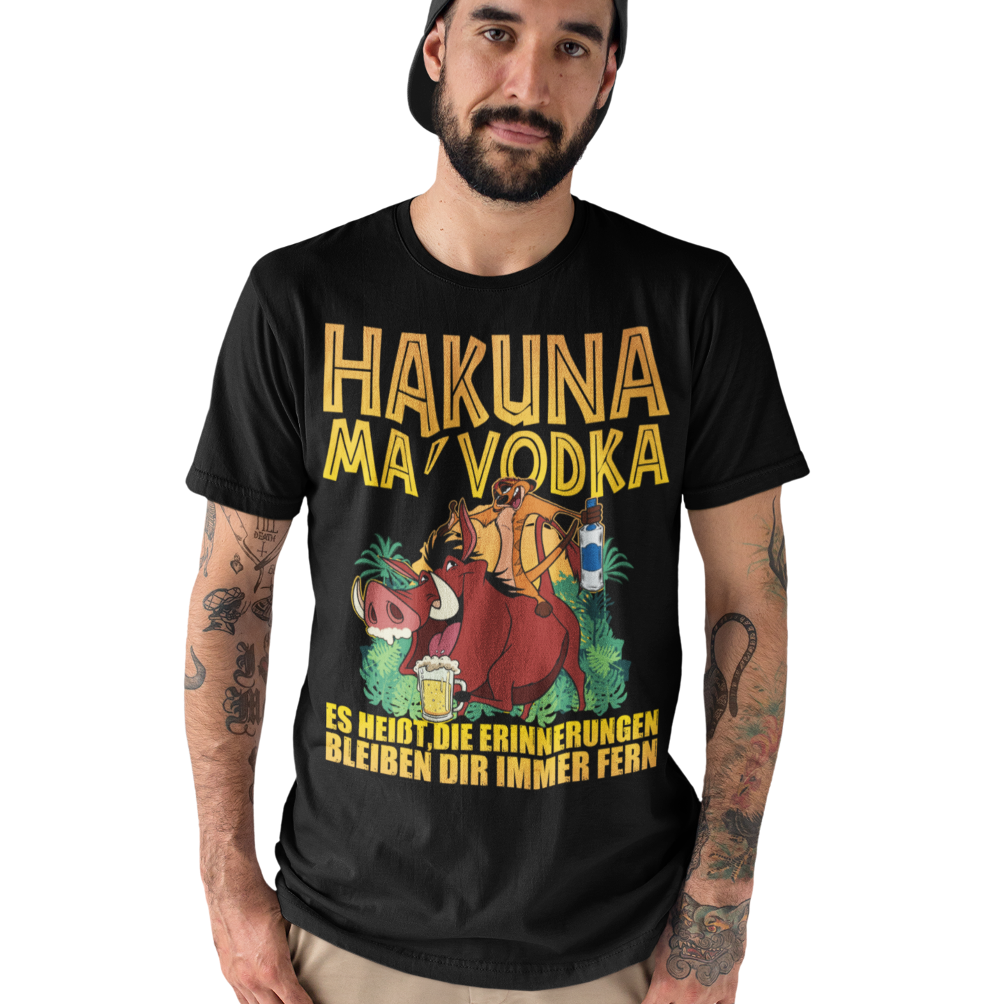 Hakuna Ma Vodka Timon und Pumbaa - Herren Shirt
