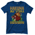 Hakuna Ma Vodka Timon und Pumbaa - Damenshirt Royal Blue