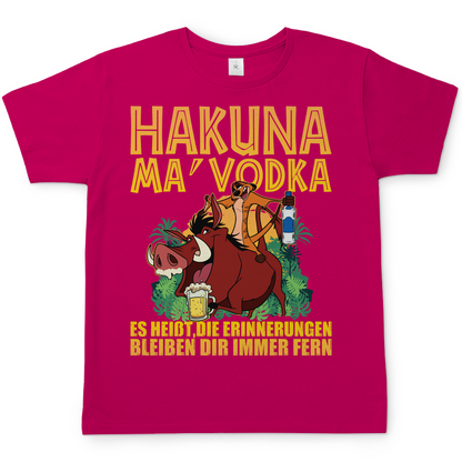 Hakuna Ma Vodka Timon und Pumbaa - Herren Shirt Sorbet