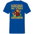 Hakuna Ma Vodka Timon und Pumbaa - Herren V-Neck Shirt Royal Blue