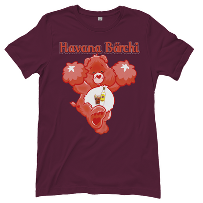 Havana Bärchi - Glücksbärchi - Damenshirt Burgundy