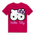 Hello Kitty Titty - Herren Premium Bio T-Shirt Fuchsia