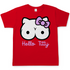 Hello Kitty Titty - Herren T-Shirt Red