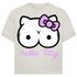 Hello Kitty Titty - Jack and Jones Oversize T-Shirt Egret