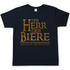 Der Herr der Biere die sauf Gefährten HDR - Herren Shirt Navy