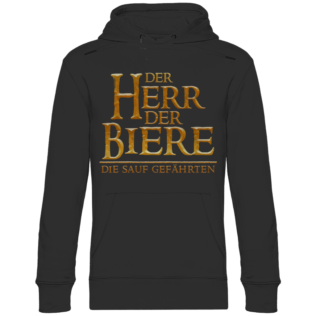 Der Herr der Biere die sauf Gefährten HDR - Unisex Hoodie Black