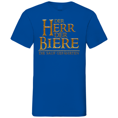 Der Herr der Biere die sauf Gefährten HDR - Herren V-Neck Shirt Royal Blue