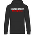 Hinten steht auch wat - Beidseitiger Druck - Unisex Hoodie Black