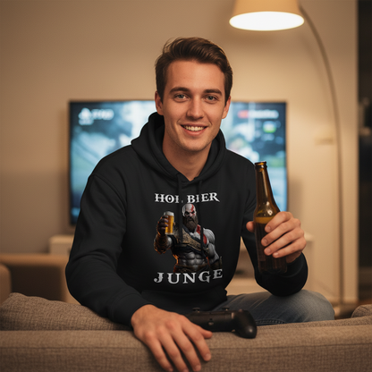 Kratos God of War hol Bier Junge - Unisex Hoodie