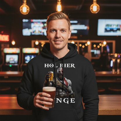 Kratos God of War hol Bier Junge - Unisex Hoodie