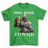 Kratos God of War hol Bier Junge - Herren Shirt Kelly Green