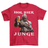 Kratos God of War hol Bier Junge - Herren Shirt Red