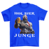 Kratos God of War hol Bier Junge - Herren Shirt Royal Blue