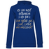 Ich bin nicht betrunken ich bin von Natur aus laut lustig und ungeschickt - Damen Hoodie Royal