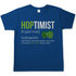Hoptimist - Herren Shirt Royal Blue