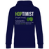 Hoptimist - Unisex Hoodie Navy Blue