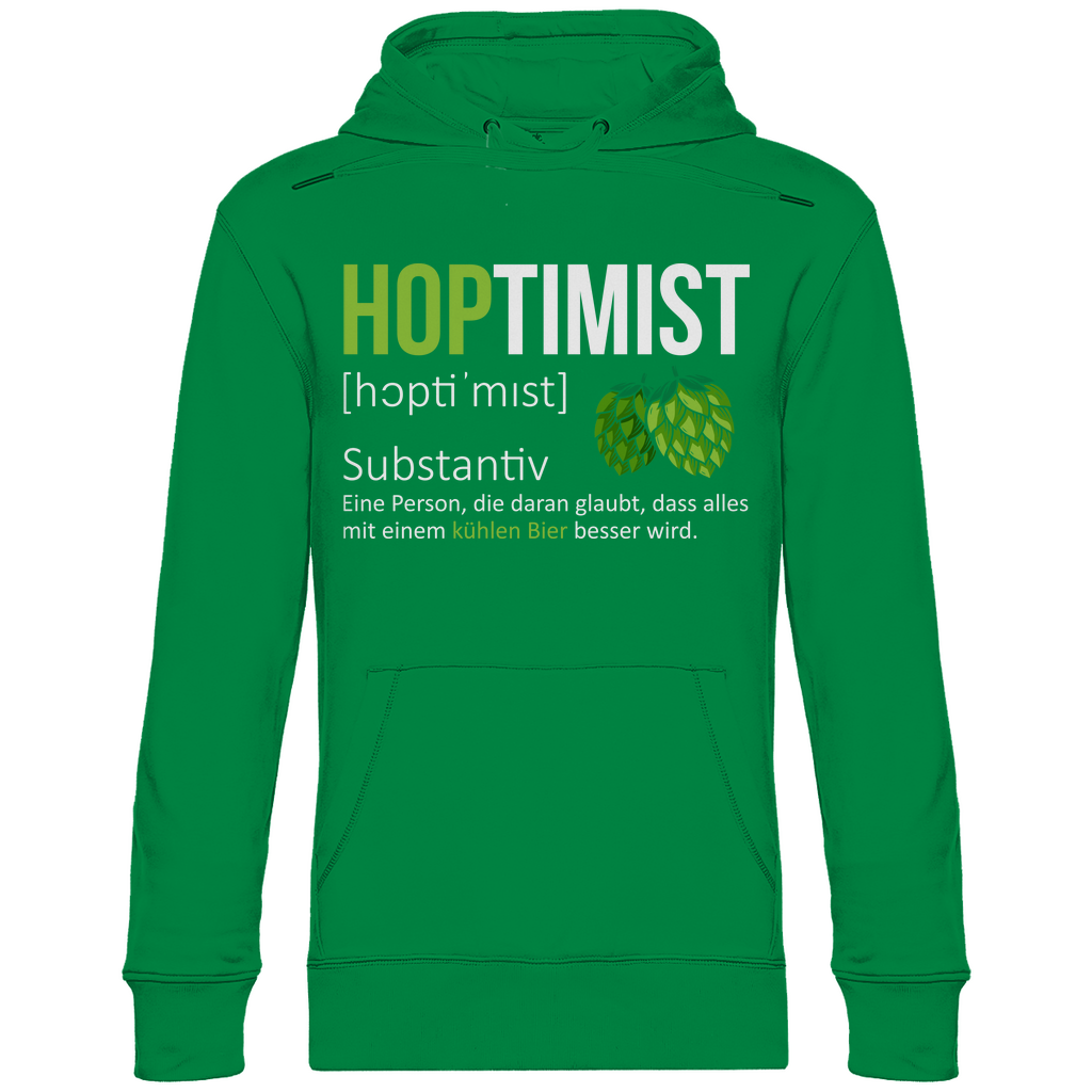 Hoptimist - Unisex Hoodie Kelly Green
