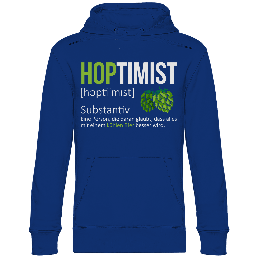Hoptimist - Unisex Hoodie Royal