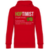 Hoptimist - Unisex Hoodie Red