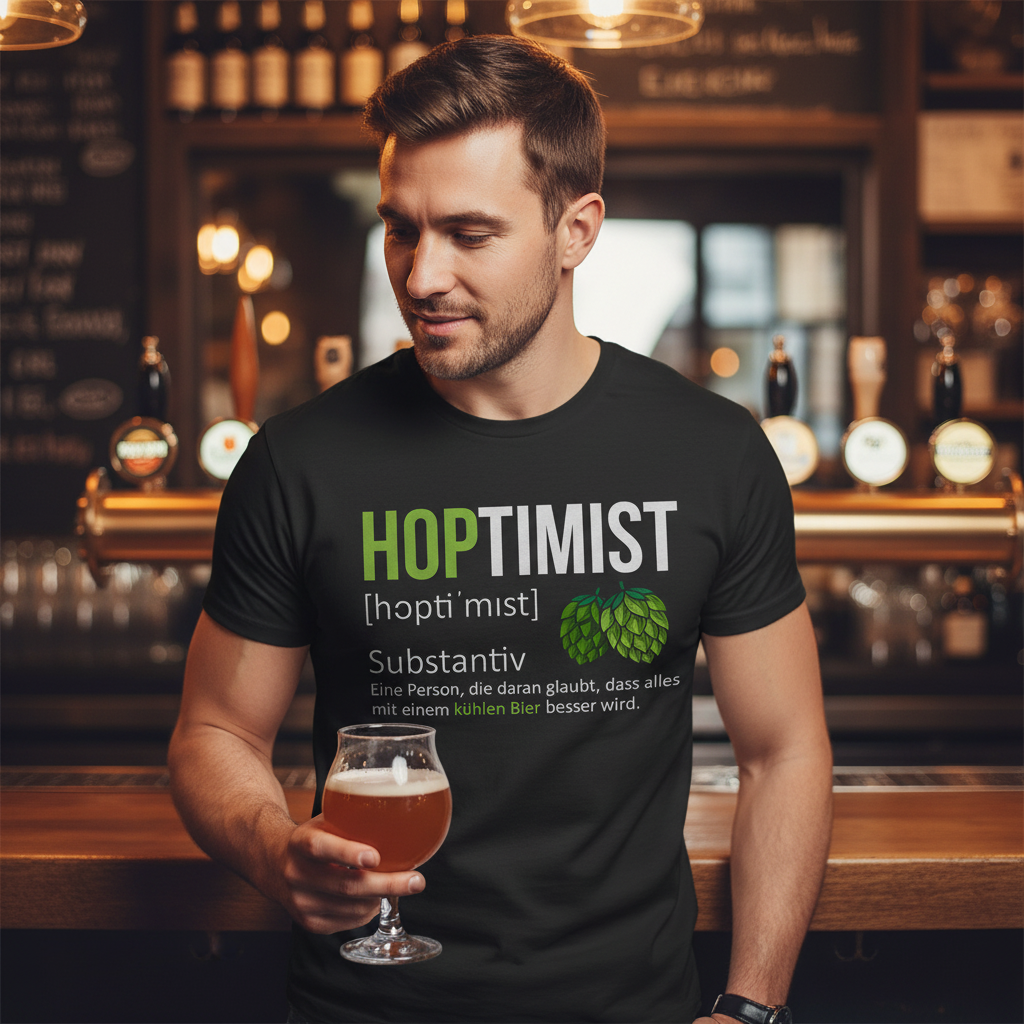 Hoptimist - Herren Shirt
