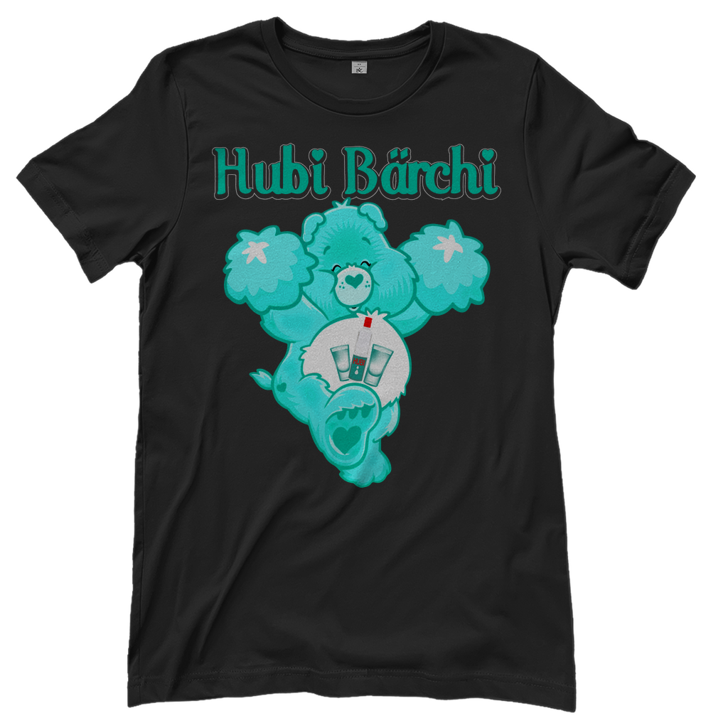 Hubi Bärchi - Glücksbärchi - Damenshirt Black
