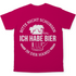 Bitte nicht schubsen ich habe Bier in der Hand - Herren Shirt Sorbet