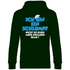 Ich bin ein Schlumpf nicht so klein aber genauso blau - Unisex Hoodie Forest Green