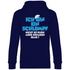 Ich bin ein Schlumpf nicht so klein aber genauso blau - Unisex Hoodie Navy Blue