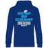 Ich bin ein Schlumpf nicht so klein aber genauso blau - Unisex Hoodie Royal
