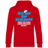 Ich bin ein Schlumpf nicht so klein aber genauso blau - Unisex Hoodie Red