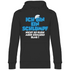 Ich bin ein Schlumpf nicht so klein aber genauso blau - Unisex Hoodie Black