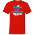Ich bin ein Schlumpf nicht so klein aber genauso blau - Herren V-Neck Shirt Red
