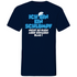 Ich bin ein Schlumpf nicht so klein aber genauso blau - Herren V-Neck Shirt Navy