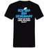 Ich bin ein Schlumpf nicht so klein aber genauso blau - Herren V-Neck Shirt Black