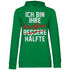 Ich bin ihre besoffene Hälfte - Damen Hoodie Kelly Green