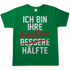 Ich bin ihre besoffene Hälfte - Herren Shirt Kelly Green