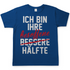 Ich bin ihre besoffene Hälfte - Herren Shirt Royal Blue
