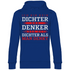 Oft dichter als man denkt - Unisex Hoodie Royal