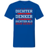 Oft dichter als man denkt - Herren V-Neck Shirt Royal Blue